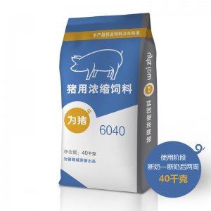 【为猪】乳猪浓缩饲料6040 40kg
